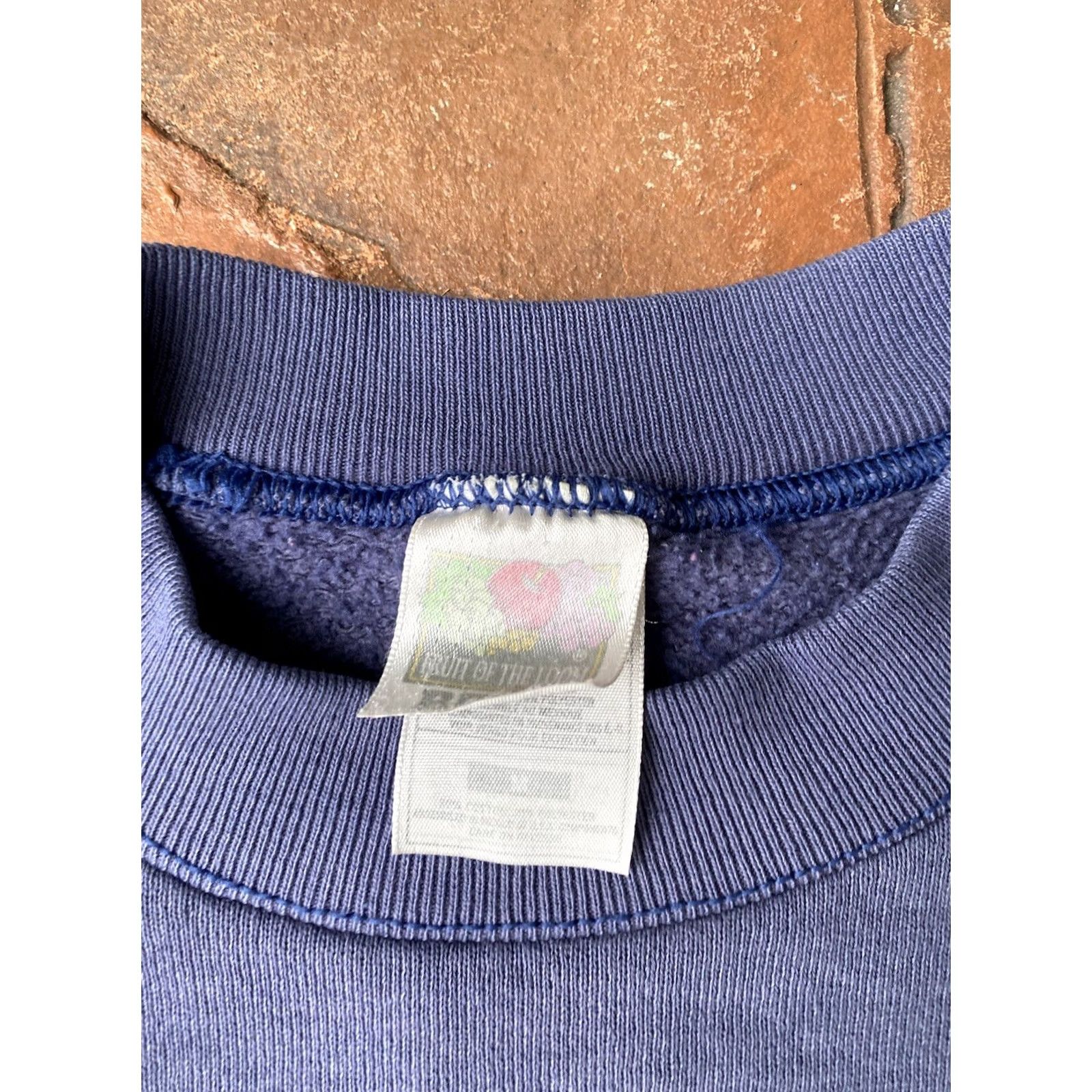 Fruit Of The Loom VINTAGE Nascar Crewneck Sweatshirt M Blue Fruit of the Loom Logo Graphic Print 90s Racing Mens Pullover Size US M / EU 48-50 / 2 - 3 Thumbnail