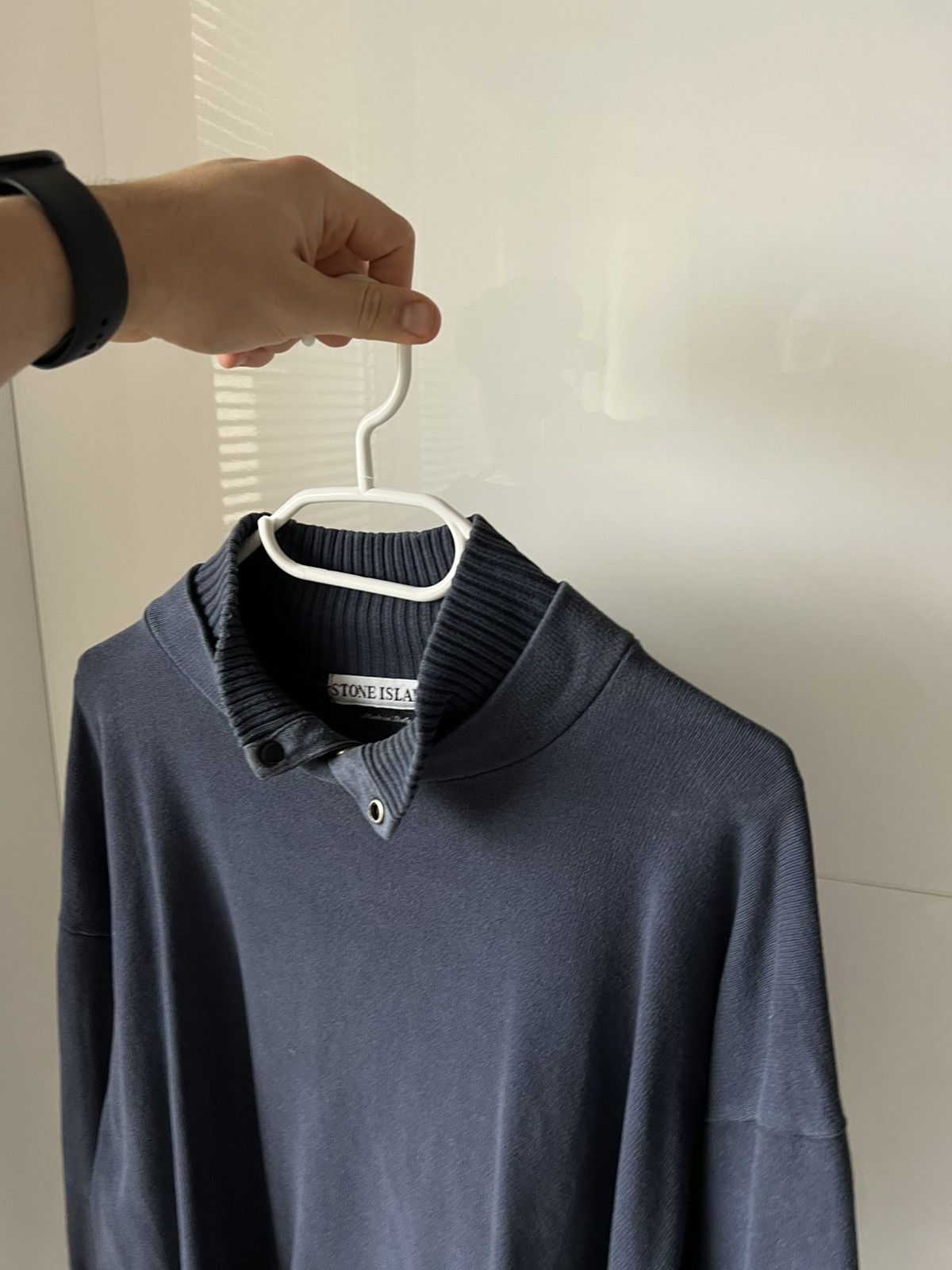 Stone Island Bery Rare Vintage Stone Island Men’s 90s High Neck Sweater Size US XL / EU 56 / 4 - 4 Thumbnail