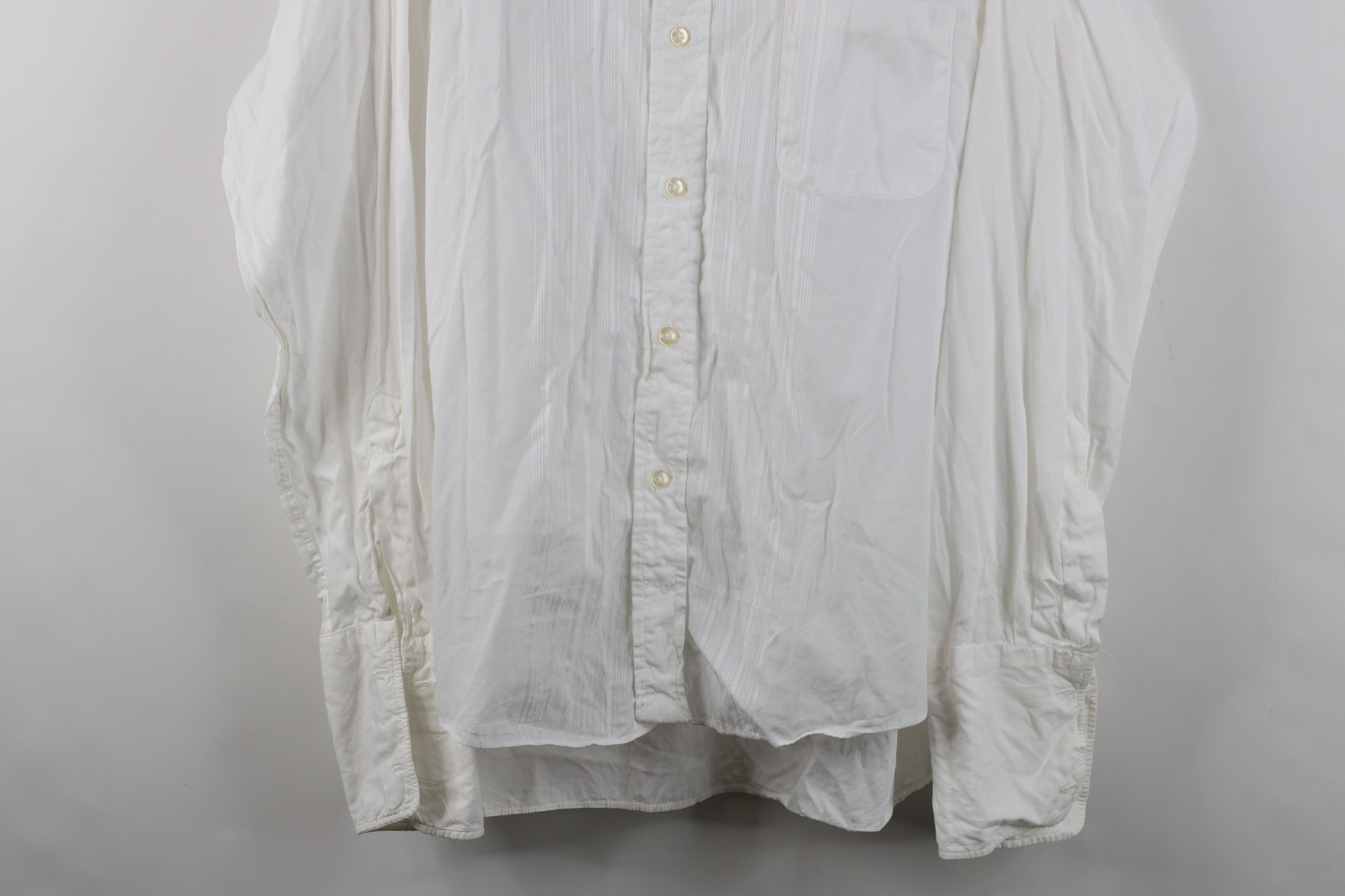Vintage Vintage 50s Rockabilly Fabric Single Needle Button Shirt USA Size US XL / EU 56 / 4 - 3 Thumbnail