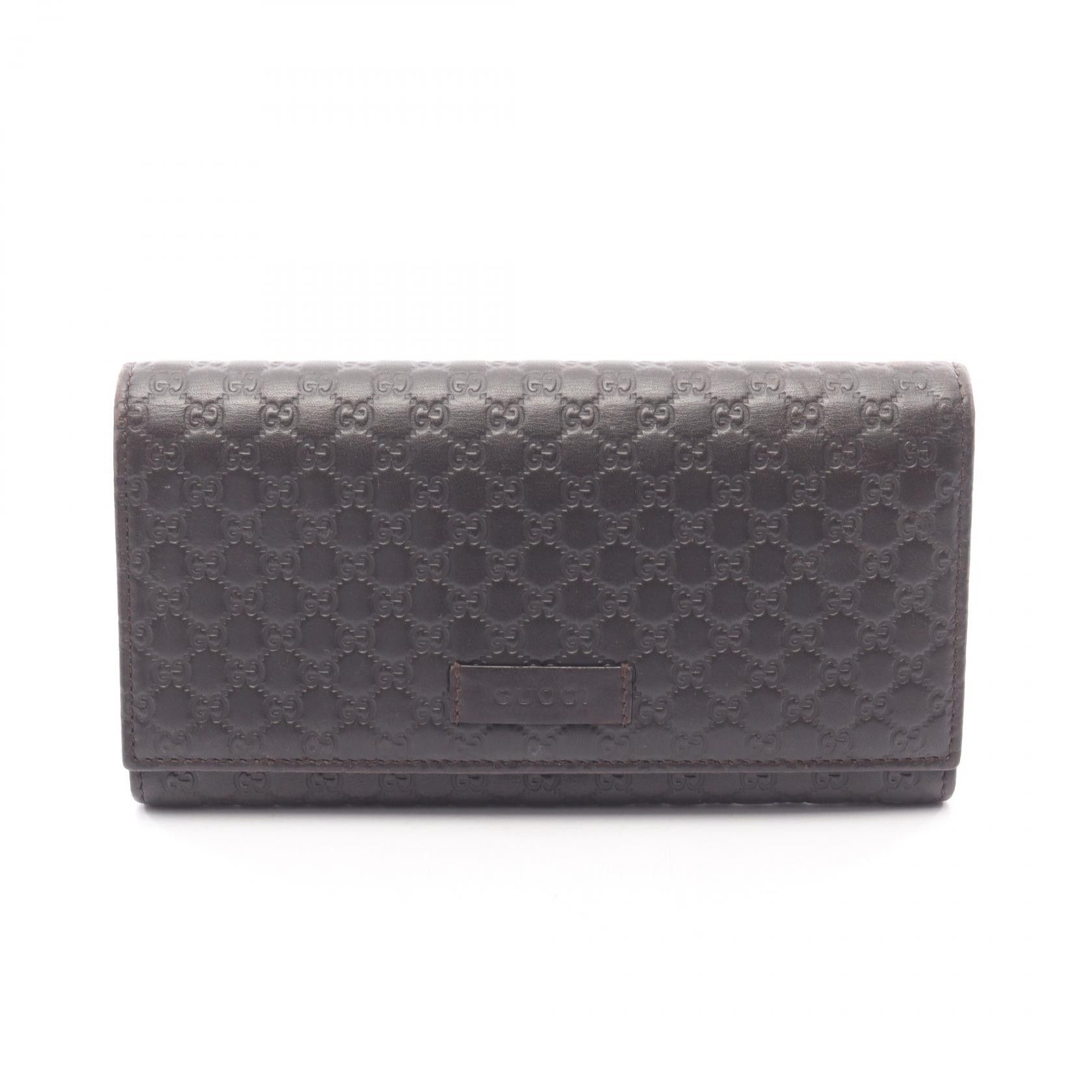 Gucci Gucci Gucci Python Leather Chain Wallet 453506 Leather Long 