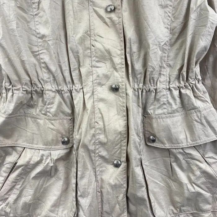Kansai Yamamoto Vtg 90’ KANSAI YAMAMOTO BIS Collection Beige Parka Trench Size L / US 10 / IT 46 - 5 Thumbnail