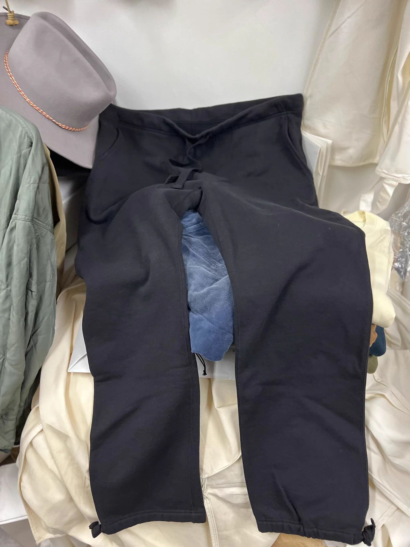 Visvim Black Casual Drawstring Pants Size 34 Size US 34 / EU 50 - 1 Thumbnail