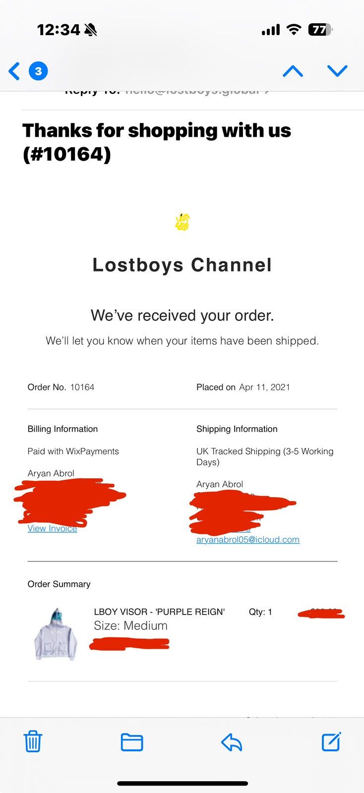 Lost Boys Archives Lostboys “Kool Kids Never Die” Visor Zip Up Hoodie Size US M / EU 48-50 / 2 - 6 Thumbnail