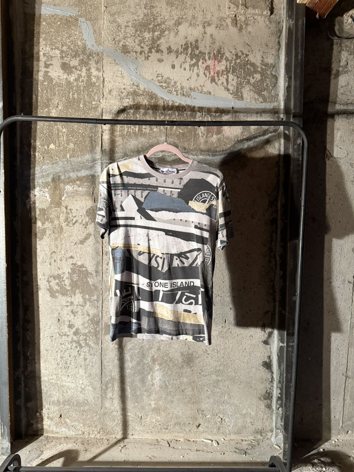 Stone Island Mixed Media tshirt