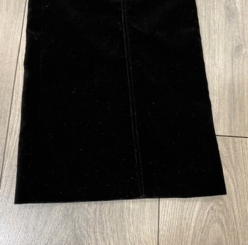 Altuzarra Altuzarra Black Velvet Boot Cut Pants NWOT Size 30" / US 8 / IT 44 - 6 Thumbnail