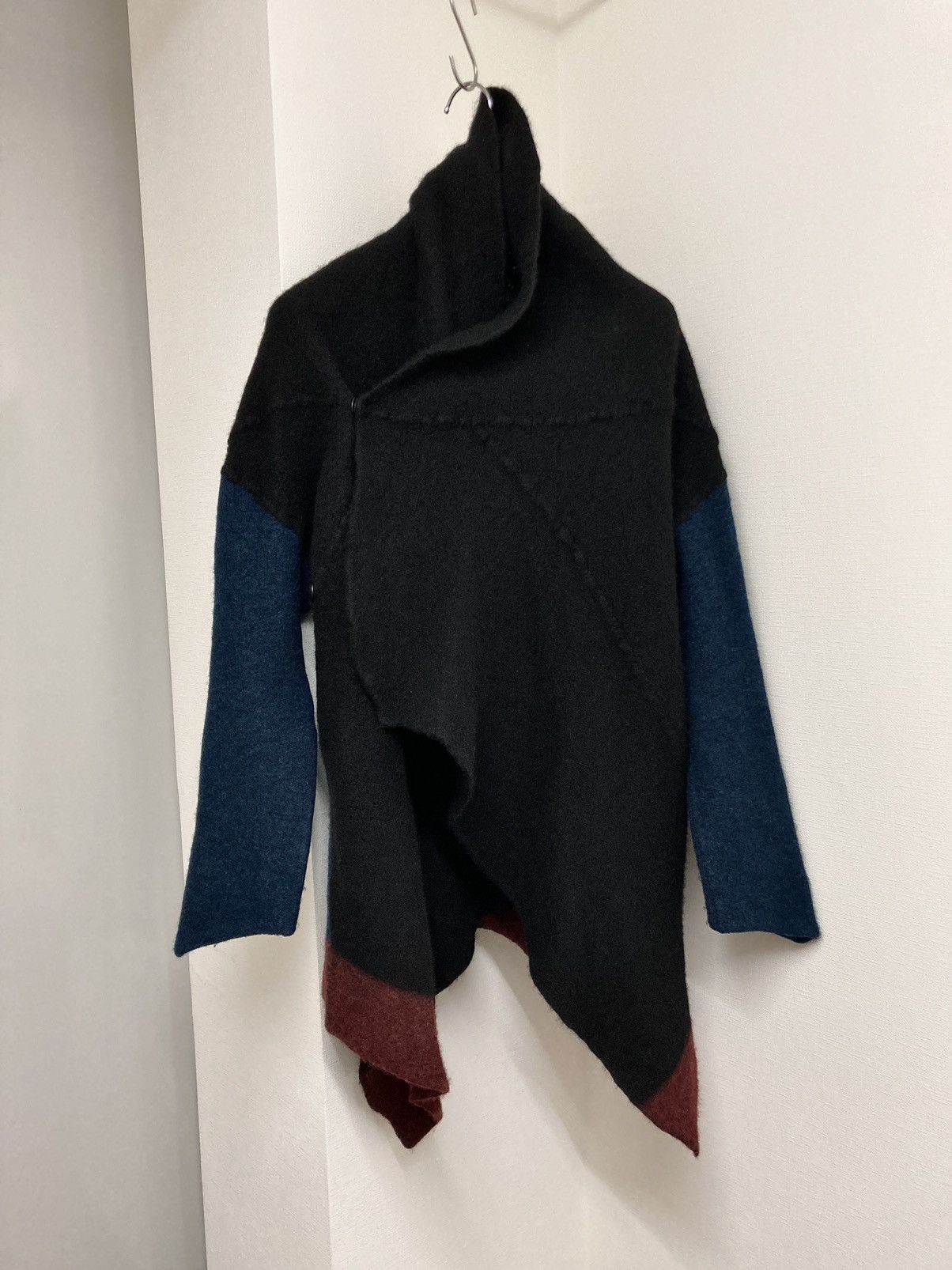 Japanese Brand siva knit deformed draping cardigan Size US M / EU 48-50 / 2 - 4 Thumbnail