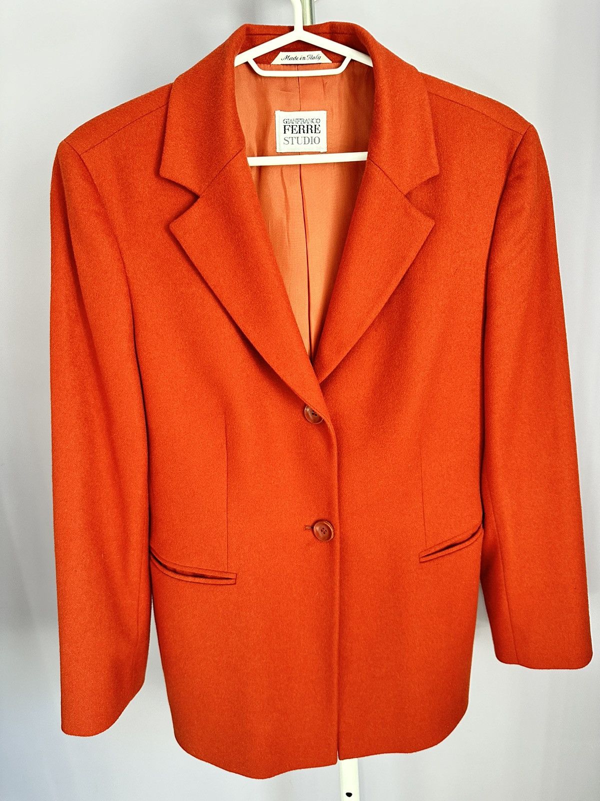 Gianfranco Ferre × Vintage jacket Gianfranko Ferre Size S / US 4 / IT 40 - 1 Thumbnail