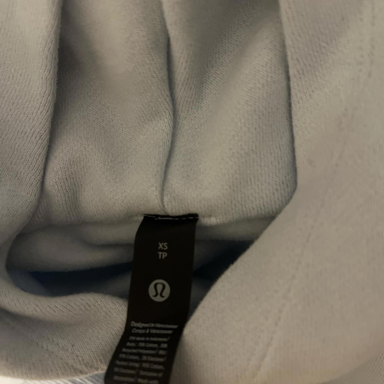 Lululemon Lululemon Steady State Pullover Hoodie ColourStarch Blue Size US XS / EU 42 / 0 - 4 Thumbnail