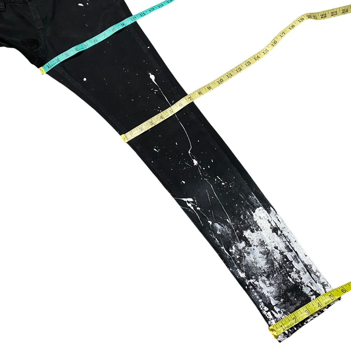 NO ID NO ID Black Denim Painter Jeans Size US 29 - 22 Thumbnail