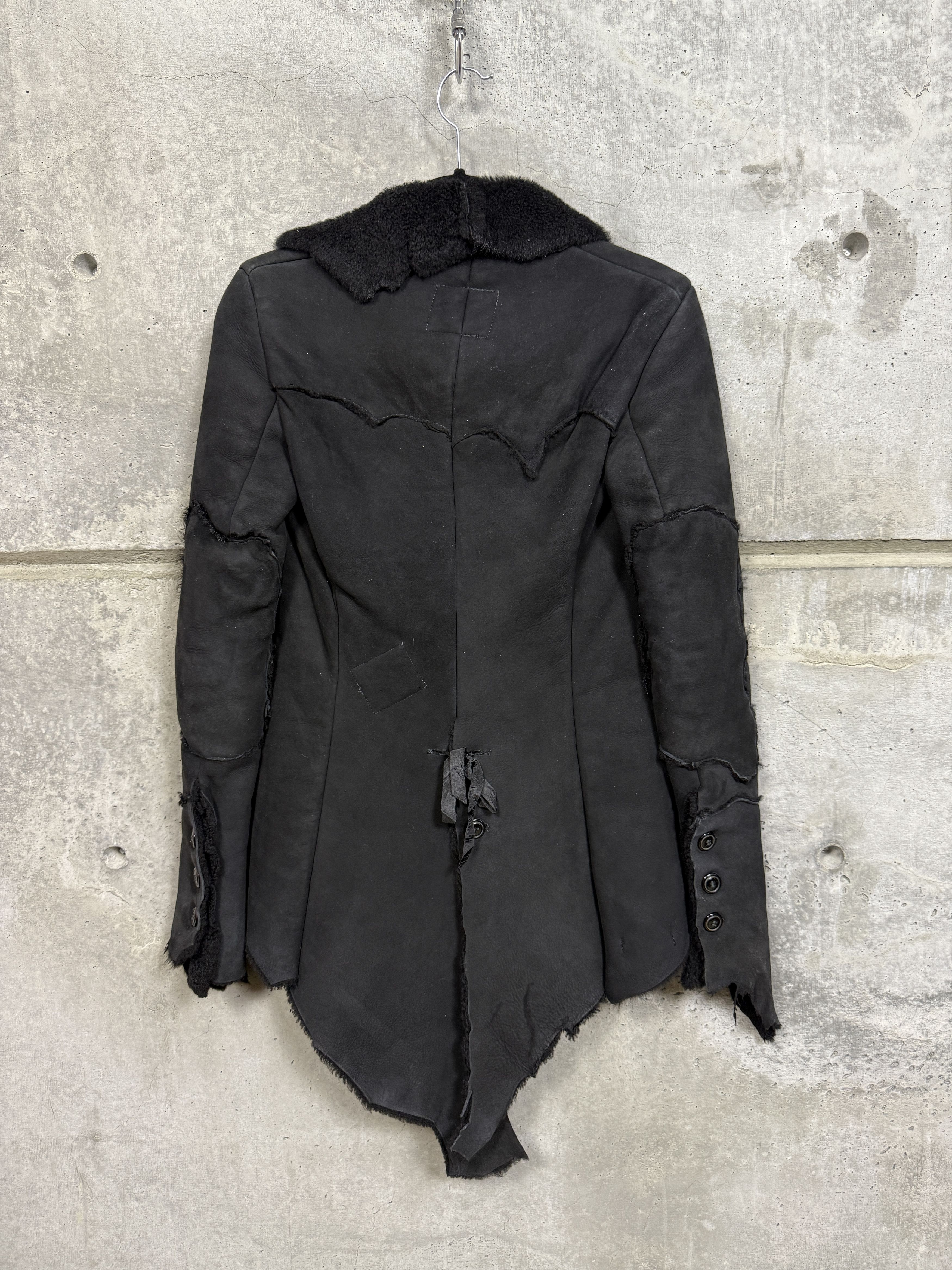 Greg Lauren Greg Lauren 2012 Shearling Leather Dickens Mozart Jacket Size M / US 6-8 / IT 42-44 - 2 Thumbnail