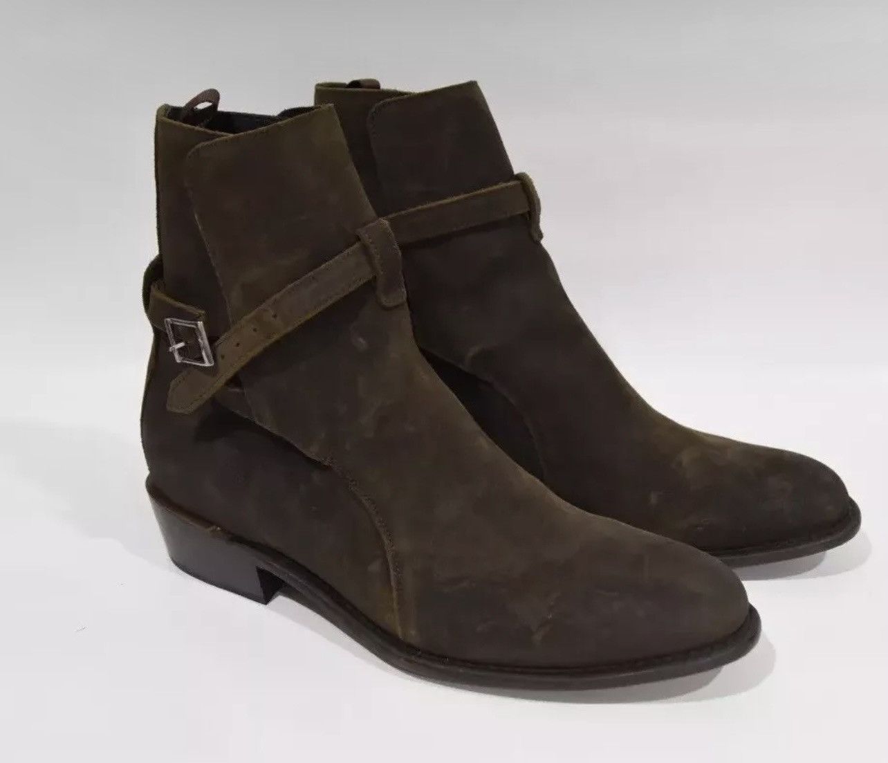 Thursday Boot Company Thursday Boot Company Rogue Dark Olive Suede Boots Size 14 Size US 14 / EU 47 - 1 Thumbnail