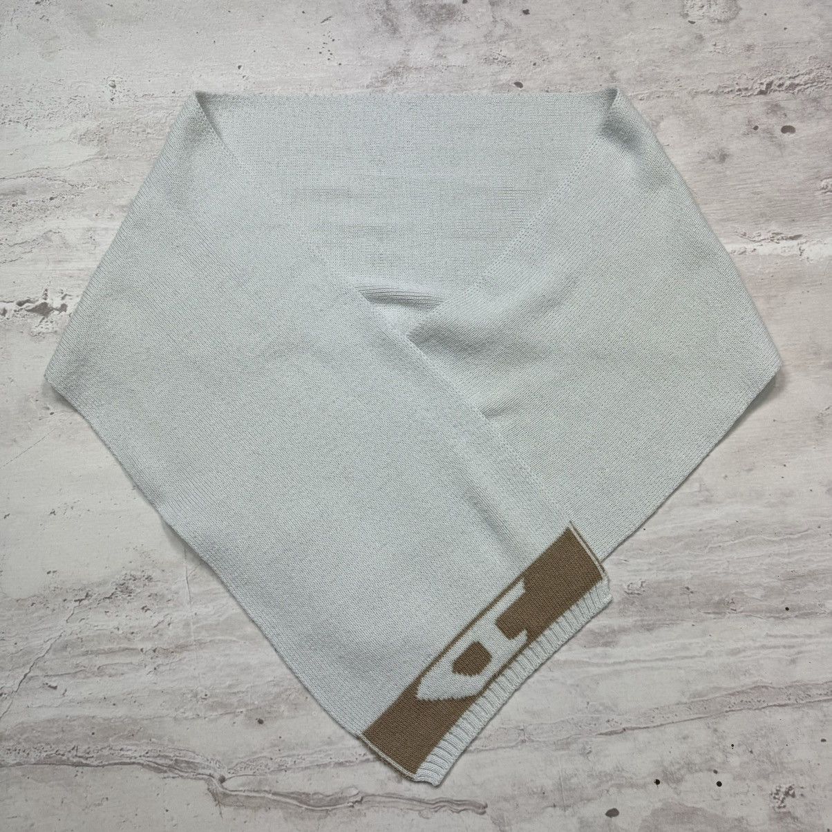 Diesel Diesel Scarf Made in Italy Streetwear y2k archive baby blue Size ONE SIZE - 4 Thumbnail