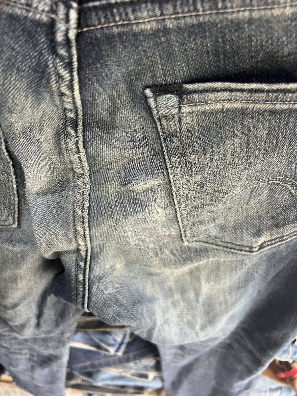 Edwin 🔥Vintage Edwin Jerseys Stretchable Flared Denim Size US 31 - 12 Thumbnail