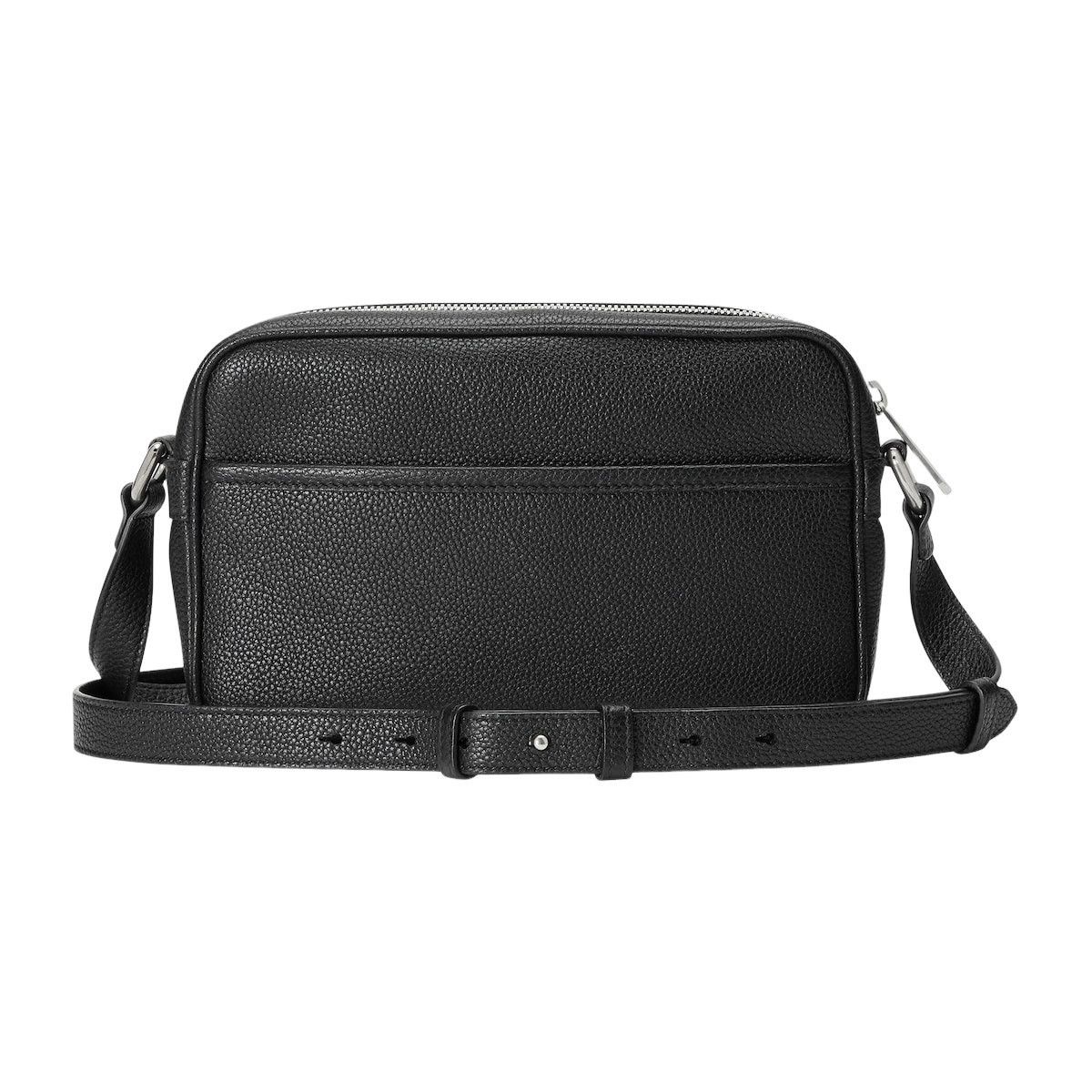 Gucci GUCCI Black Leather Mini Shoulder Bag New & Authentic Size ONE SIZE - 3 Thumbnail