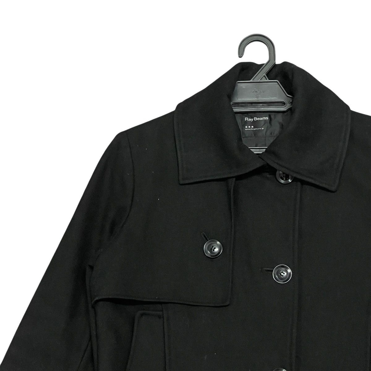 Beams Japan Archive Vintage Ray Beams Japan Wool Blend Coat Jacket Size ONE SIZE - 6 Thumbnail