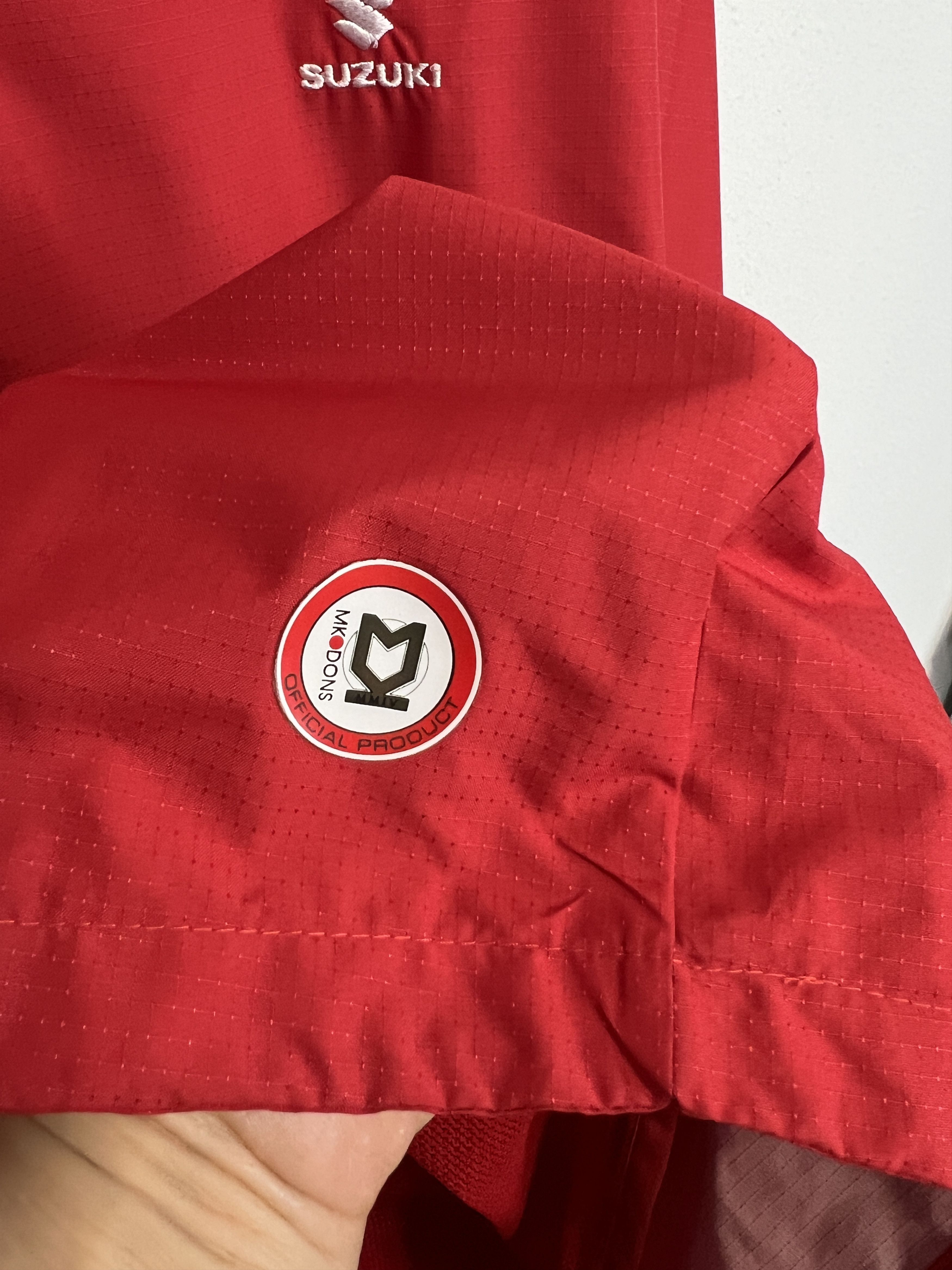 Errea Errea Milton Keynes MK Dons Football Jacket Windbreaker Size US XL / EU 56 / 4 - 5 Thumbnail