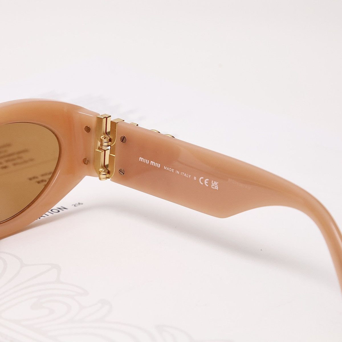 Miu Miu MIU MIU 0MU 11WS SUNGLASSES Size ONE SIZE - 5 Thumbnail