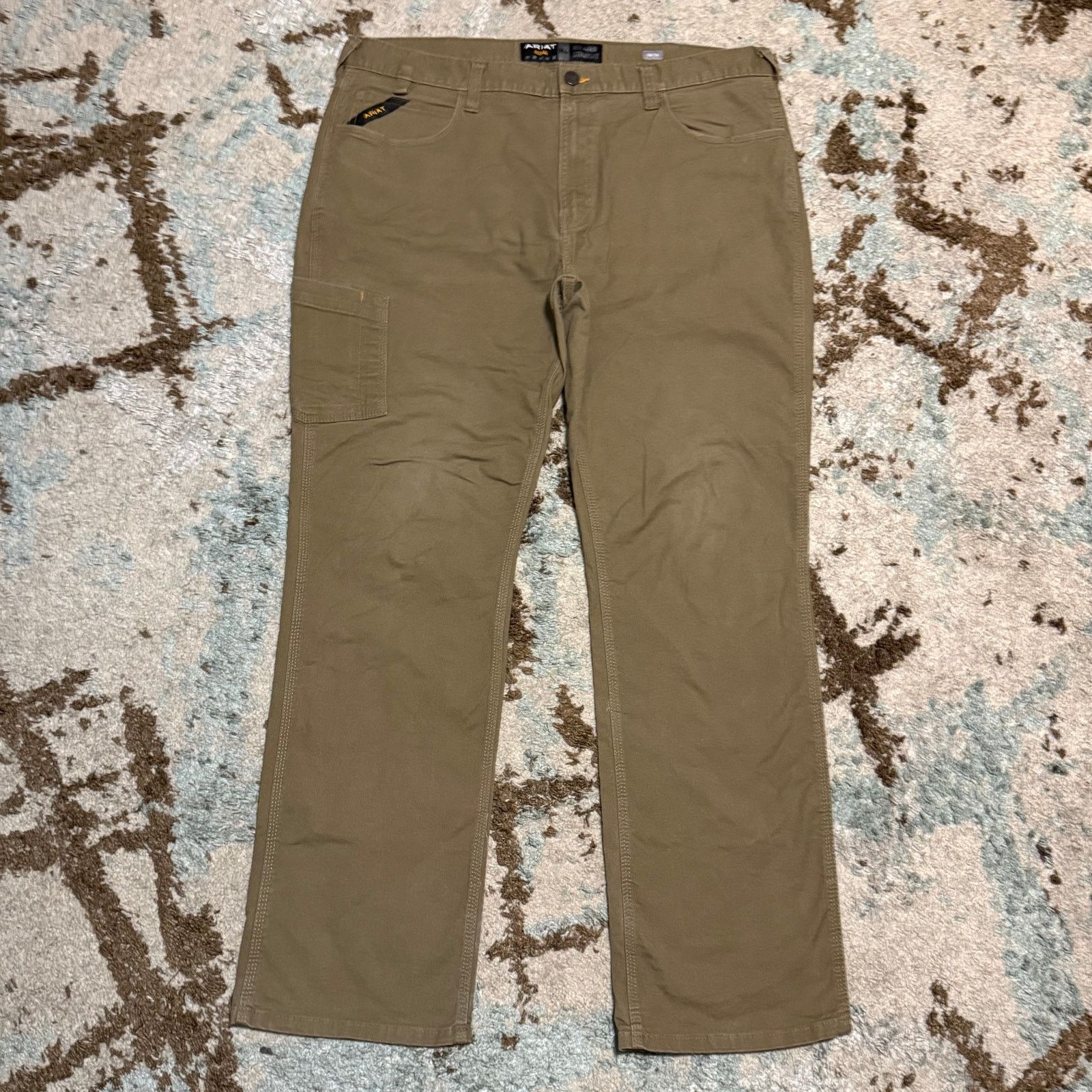 Ariat Ariat Rebar Mens M4 Relaxed Straight Carpenter Pants 38x34 Size US 38 / EU 54 - 1 Thumbnail