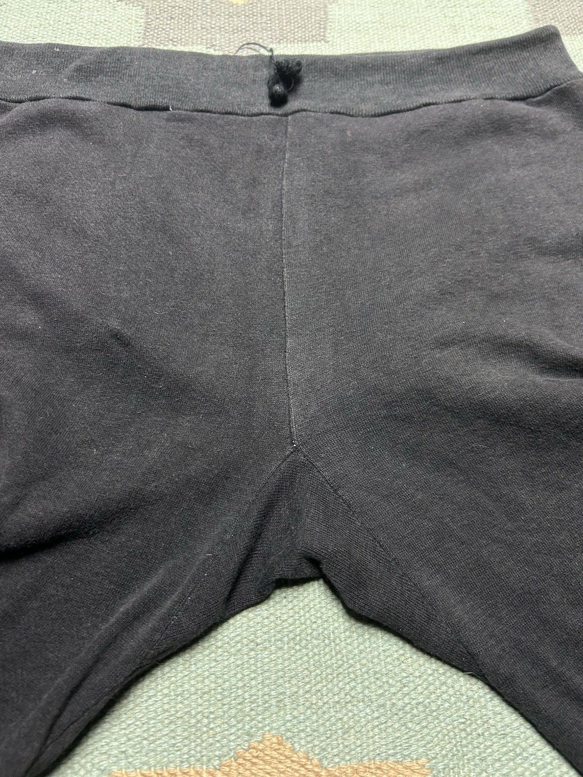 Vintage Vtg 70s sweatpants track gym blank black grunge goth USA XL Size US 34 / EU 50 - 7 Thumbnail