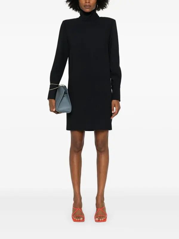 Golden Goose o1y0725 Mini Dress in Black Size M / US 6-8 / IT 42-44 - 2 Thumbnail