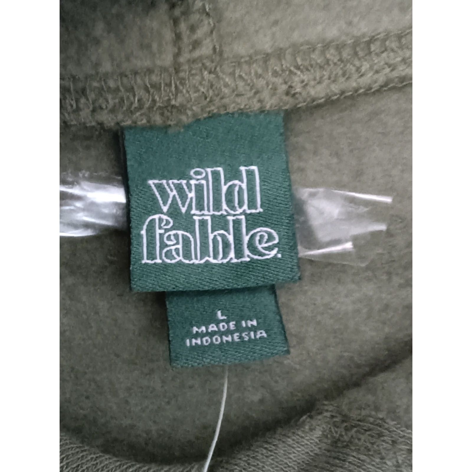 Vintage Wild Fable Crop Hoodie Women's Olive Green L Hoodie Women's Crop Hoodie Olive Green L Wild Fable Activewear Hoodie 2020s Winter Fall Green Womens Size L / US 10 / IT 46 - 6 Thumbnail