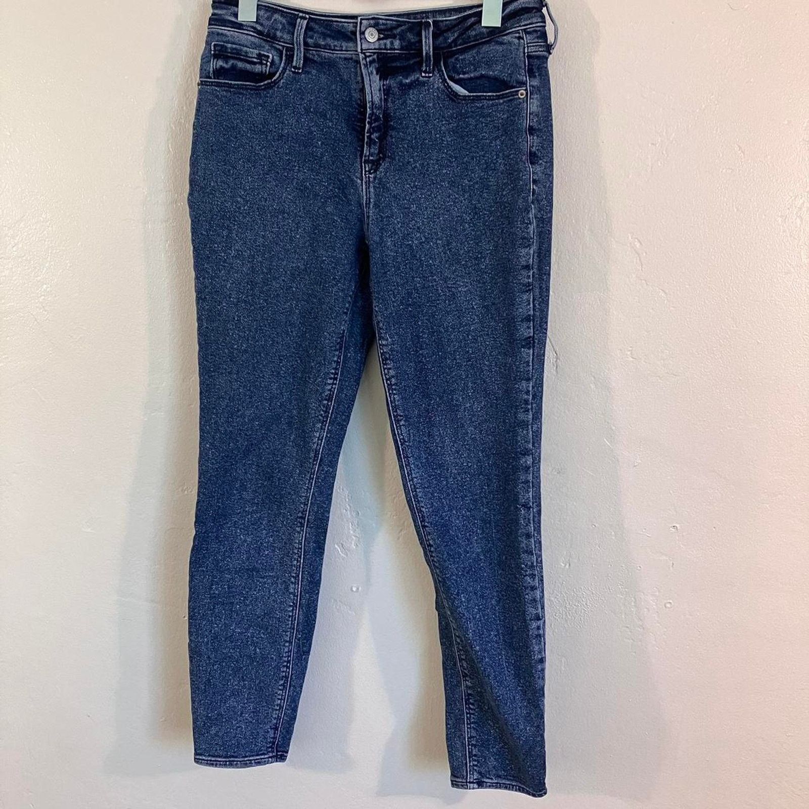 Old Navy Old Navy Denim Jeans Rockstar Super Skinny Size 30" / US 8 / IT 44 - 1 Thumbnail