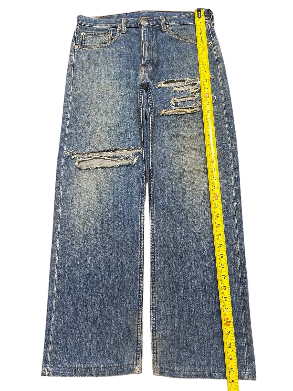 Vintage 90s Japan Levis 512 Distressed Style Baggy Jeans