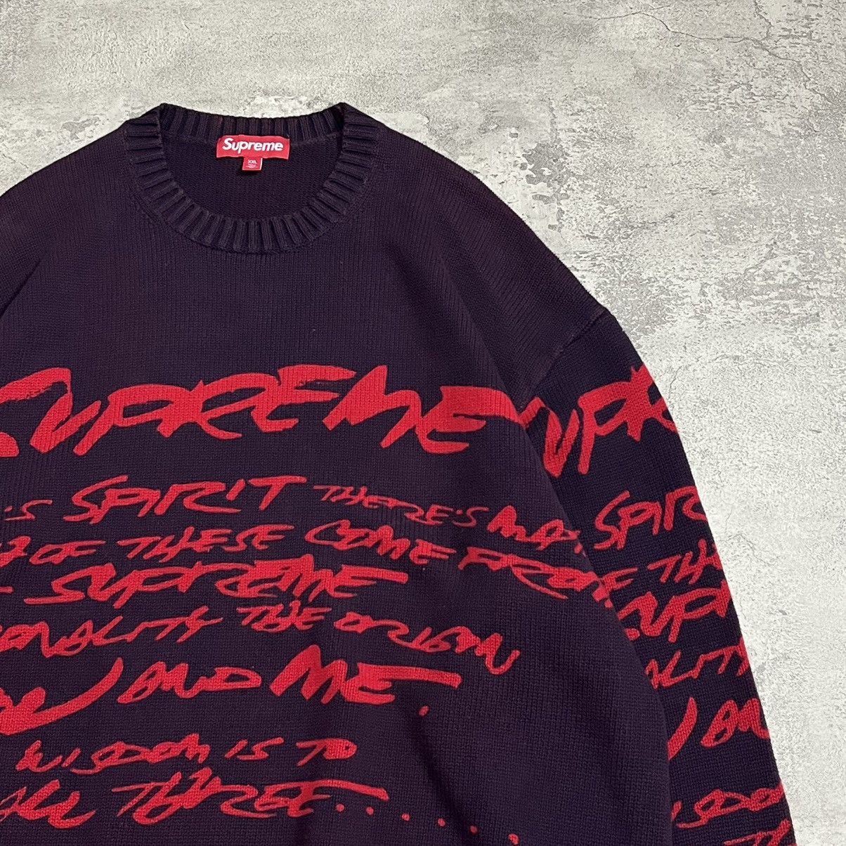 Futura × Supreme Supreme x Futura Knit Sweater SS24 Size US XXL / EU 58 / 5 - 4 Thumbnail