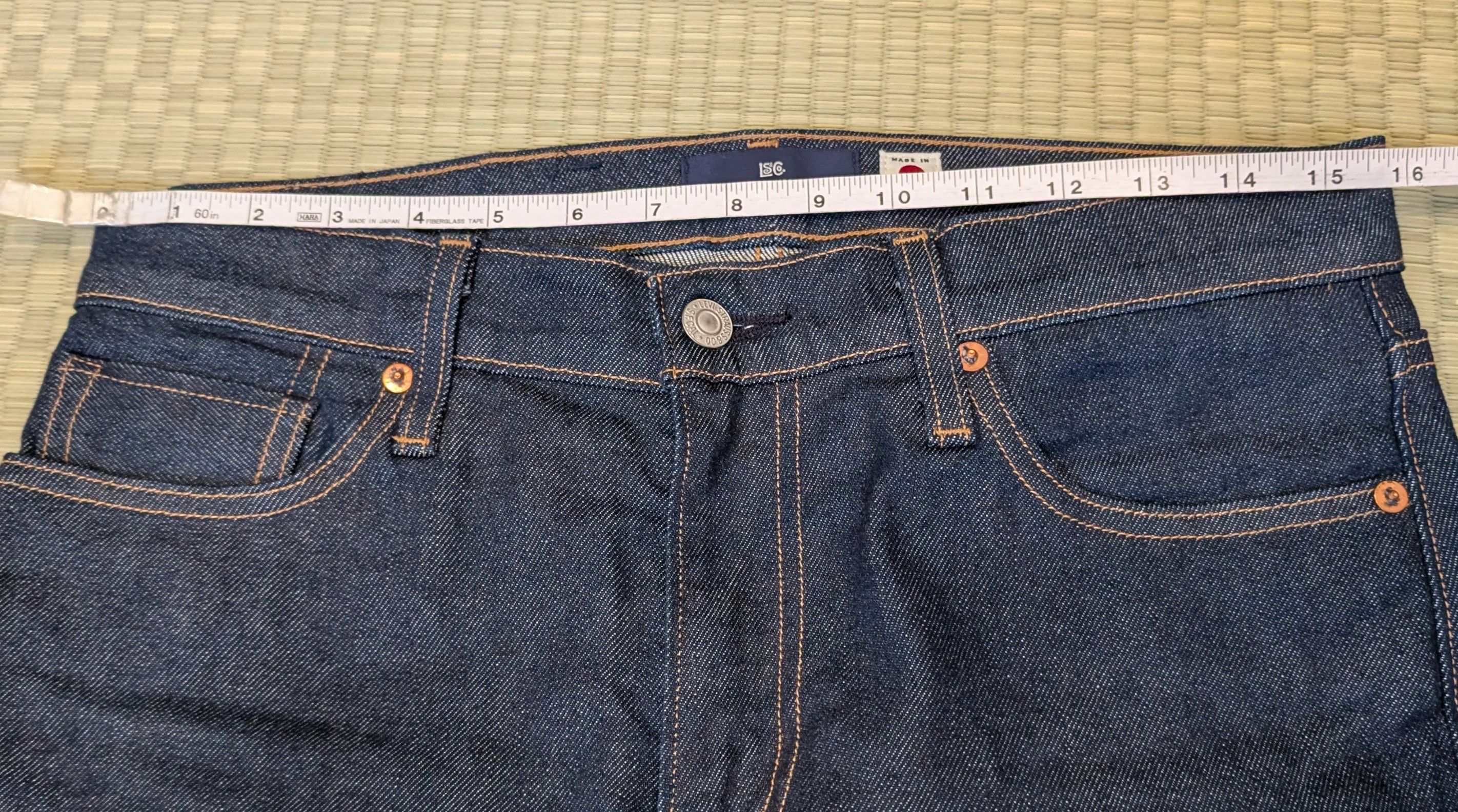 Levi's LNWOT Levi's 511 Slim Taper Selvedge Jeans Made in Japan Size US 30 / EU 46 - 9 Thumbnail