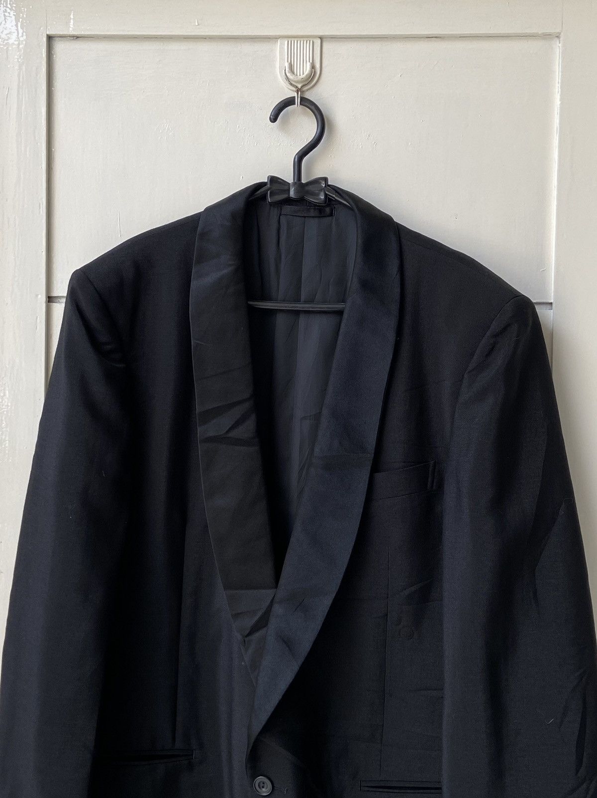Christian Dior Monsieur CHRISTIAN DIOR MONSIEUR Black Suit Size 54L - 10 Thumbnail