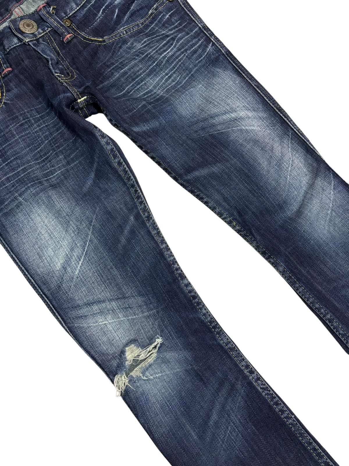 Beauty Beast × Japanese Brand Bondage Ant Gauge SP Platinum Faded Distressed Jeans Size 27" / US 4 / IT 40 - 3 Thumbnail