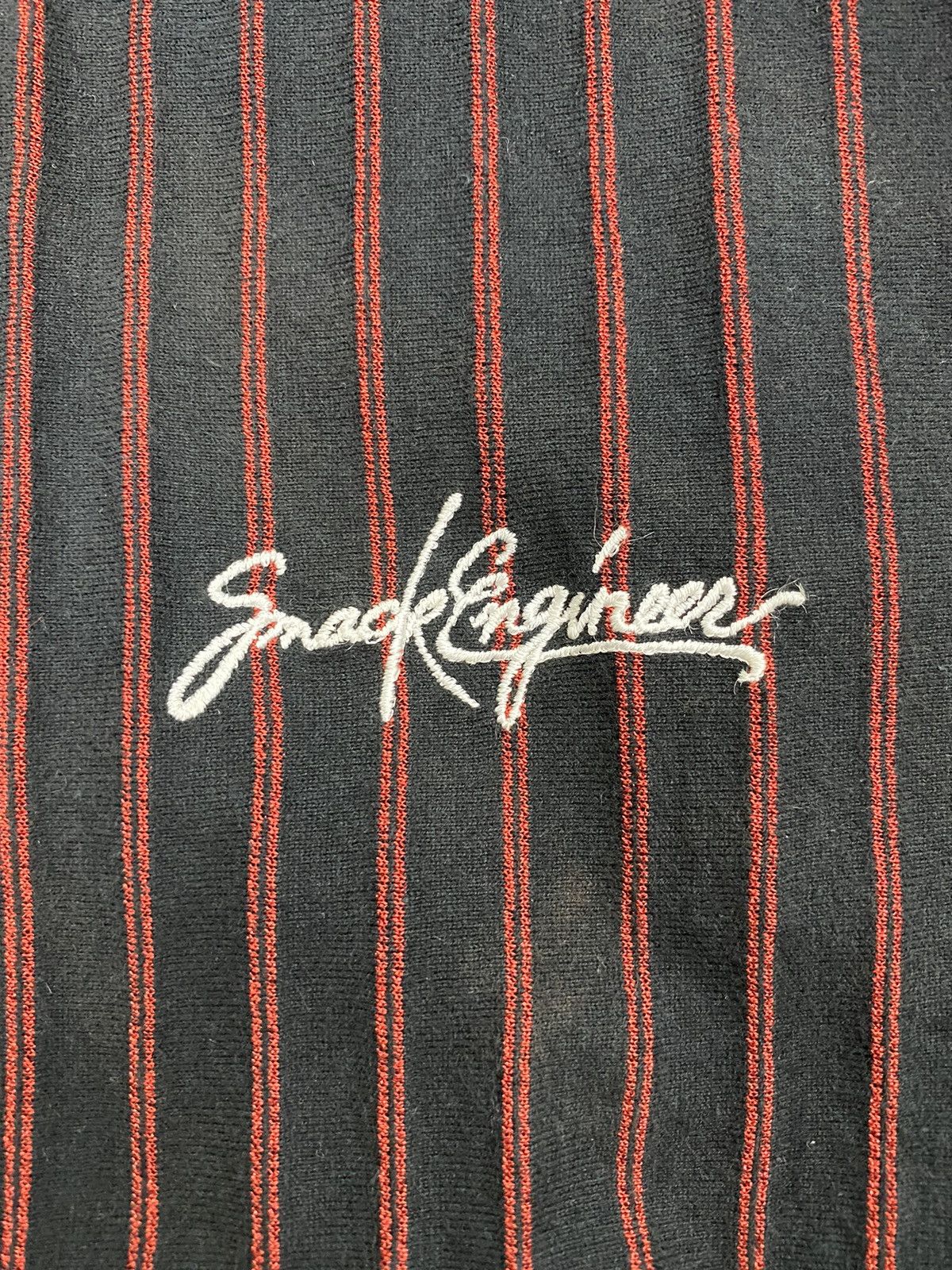 Japanese Brand Smack Engineer Japan Stripes Sweater Size US XS / EU 42 / 0 - 6 Thumbnail