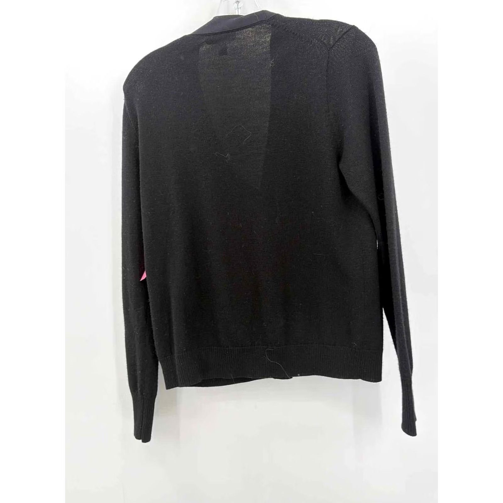 Vintage J Crew Cardigan Sweater Medium Black Pre-Owned Size Size M / US 6-8 / IT 42-44 - 2 Thumbnail