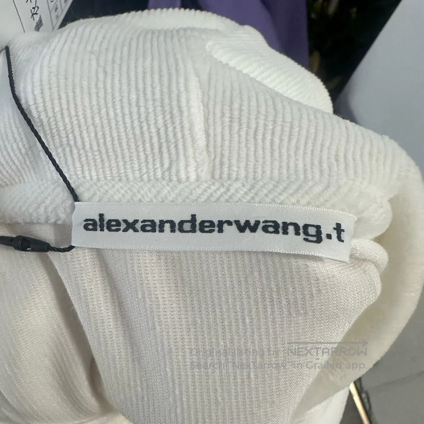 Alexander Wang Alexander Wang Velvet Short Sleeve| Size S / US 4 / IT 40 - 4 Thumbnail