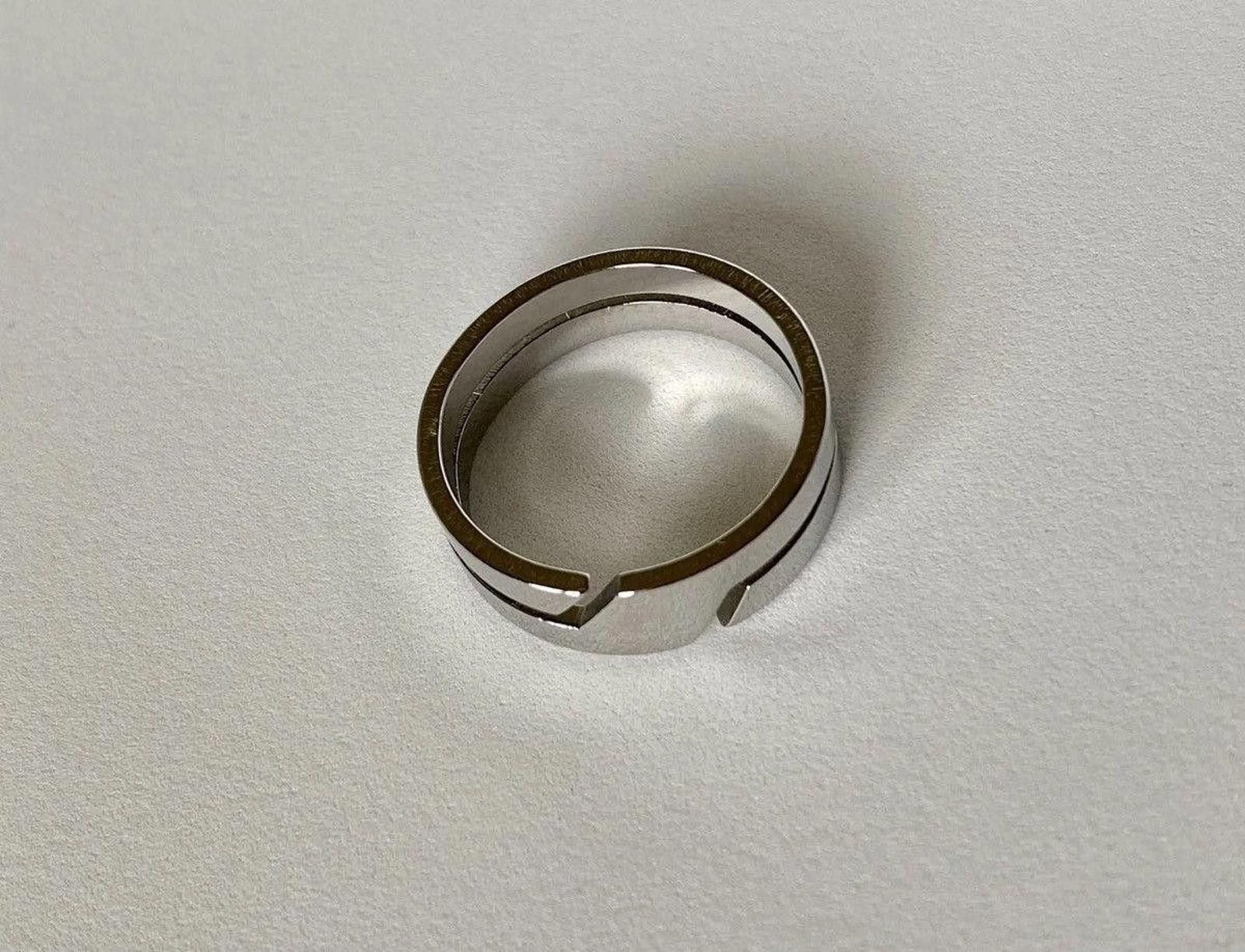 Jewelry Minimalist Stainless Steel Ring Size ONE SIZE - 4 Thumbnail