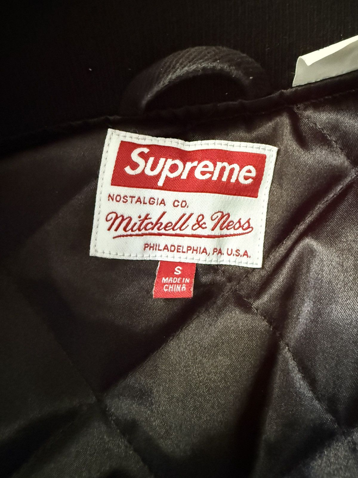 Mitchell & Ness × Supreme Supreme x Mitchell & Ness Doughboy Twill Varsity Jacket Size US S / EU 44-46 / 1 - 6 Thumbnail
