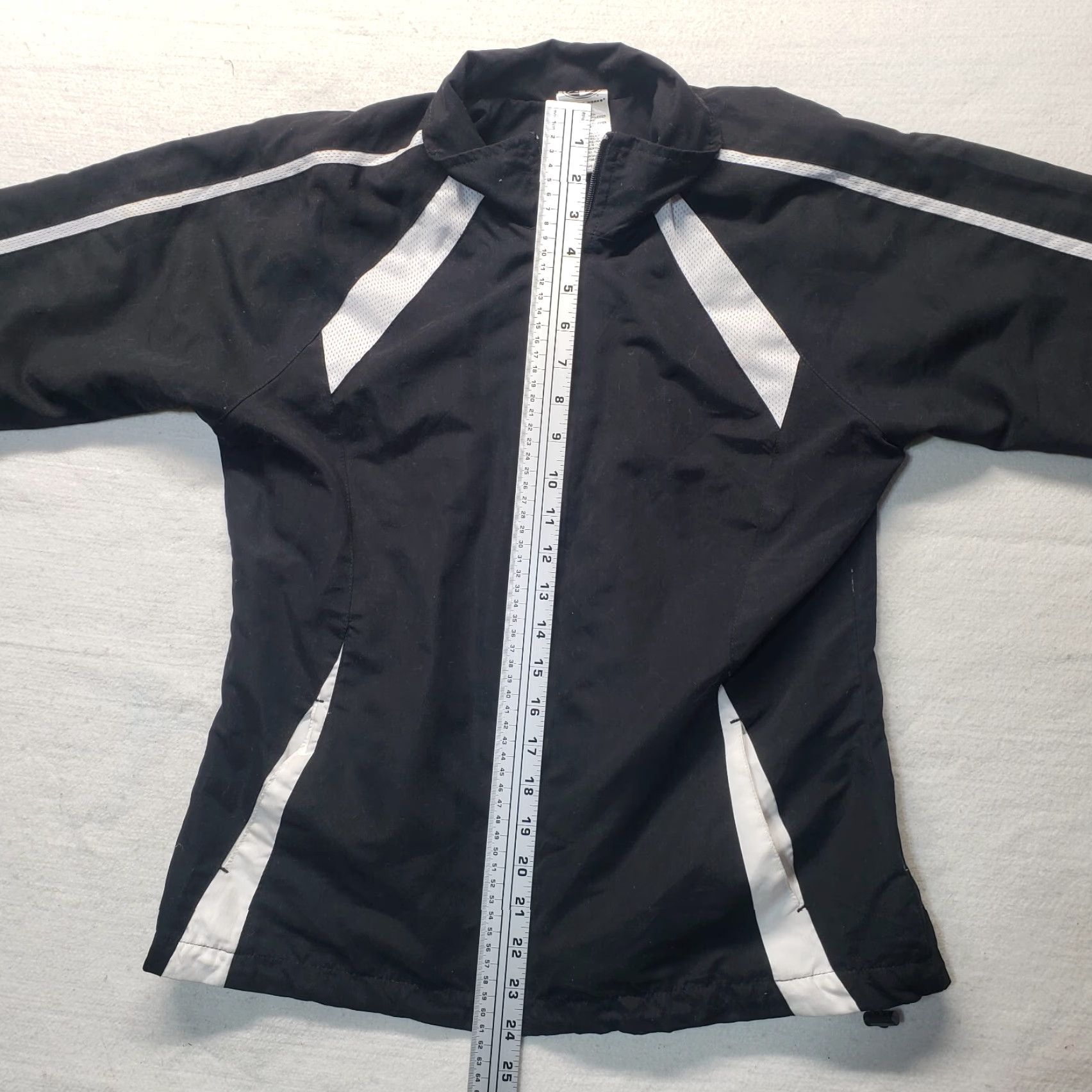Athletic Works Athletic Works Black Full Zip Jacket Adult Women's Size M Medium Shirt Womens Jacket Black M Size M / US 6-8 / IT 42-44 - 6 Thumbnail