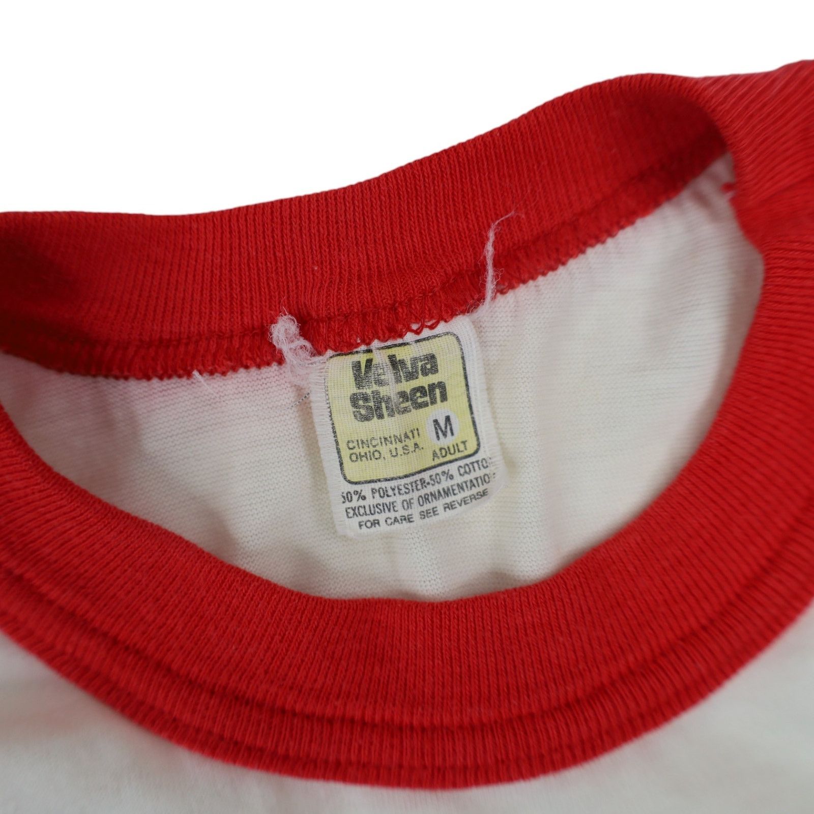 Coca Cola × Velva Sheen × Vintage True Vintage Velva Sheen "Coke is It!" Ringer T Shirt Size US M / EU 48-50 / 2 - 8 Thumbnail