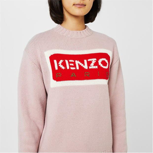 Kenzo o1g2r1mq1024 Jumper in Pink Size L / US 10 / IT 46 - 2 Thumbnail