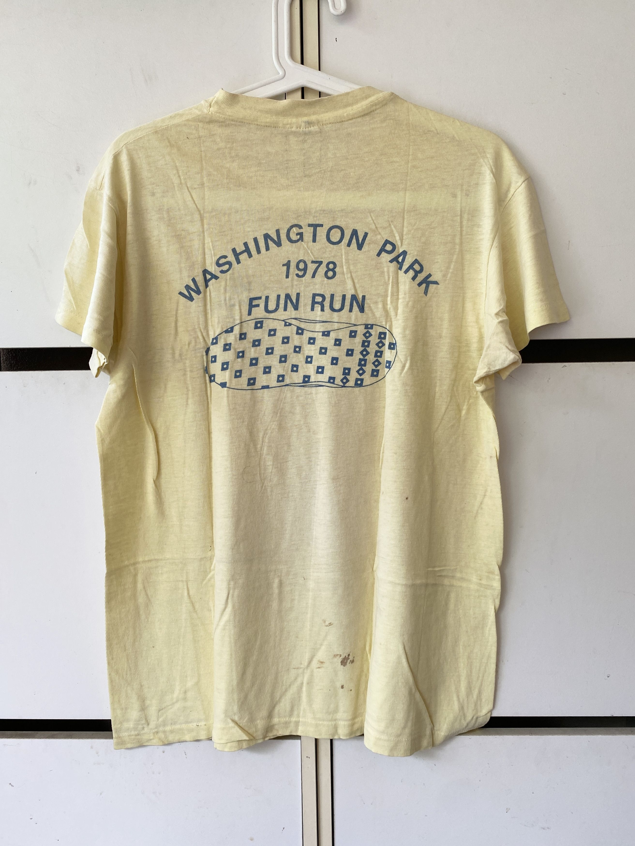 Vintage VINTAGE 1978 'WASHINGTON PARK FUN RUN' T SHIRT Size US L / EU 52-54 / 3 - 1 Thumbnail