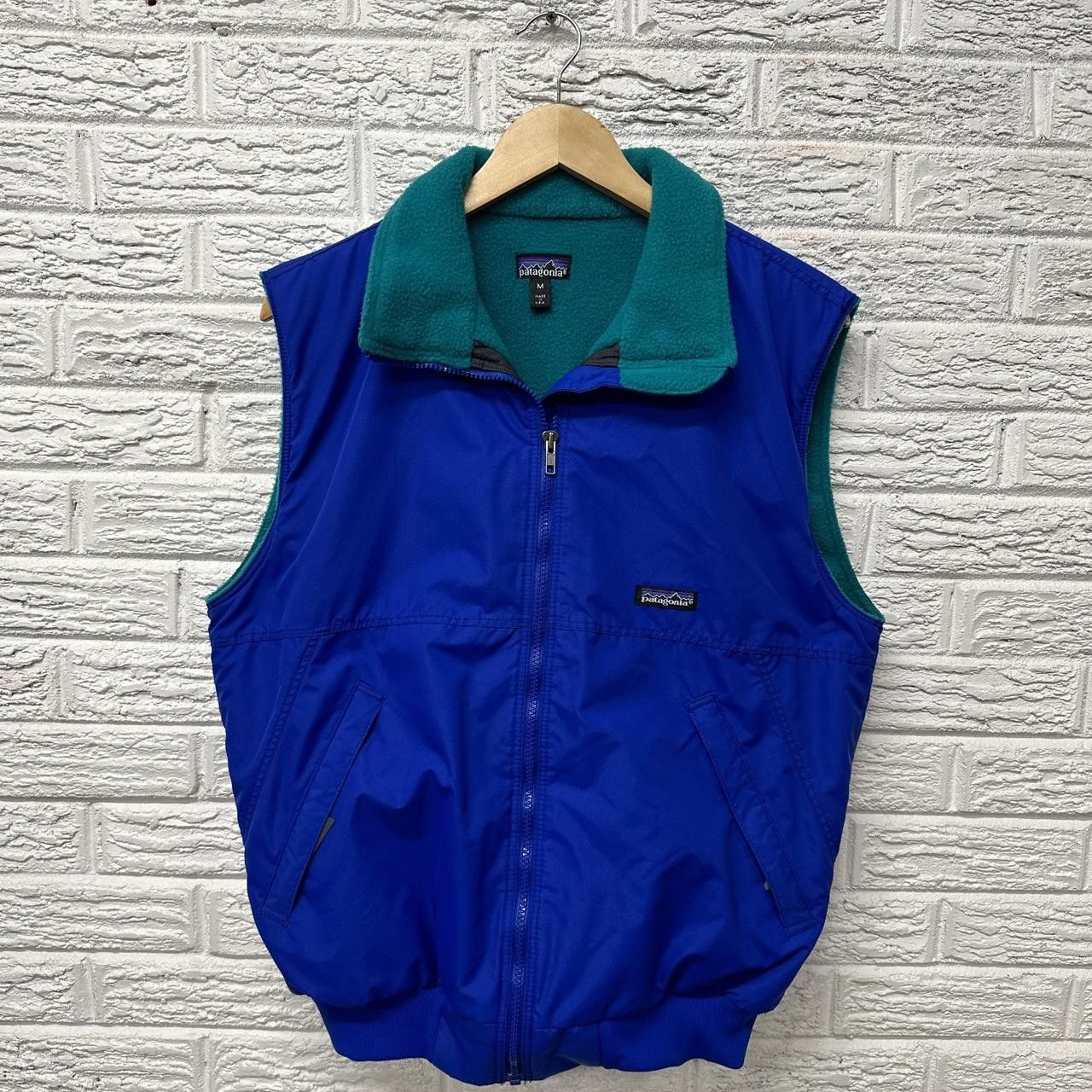 Patagonia Vintage Patagonia Fleece Lined Zip Up Vest Size Medium Size US M / EU 48-50 / 2 - 2 Thumbnail