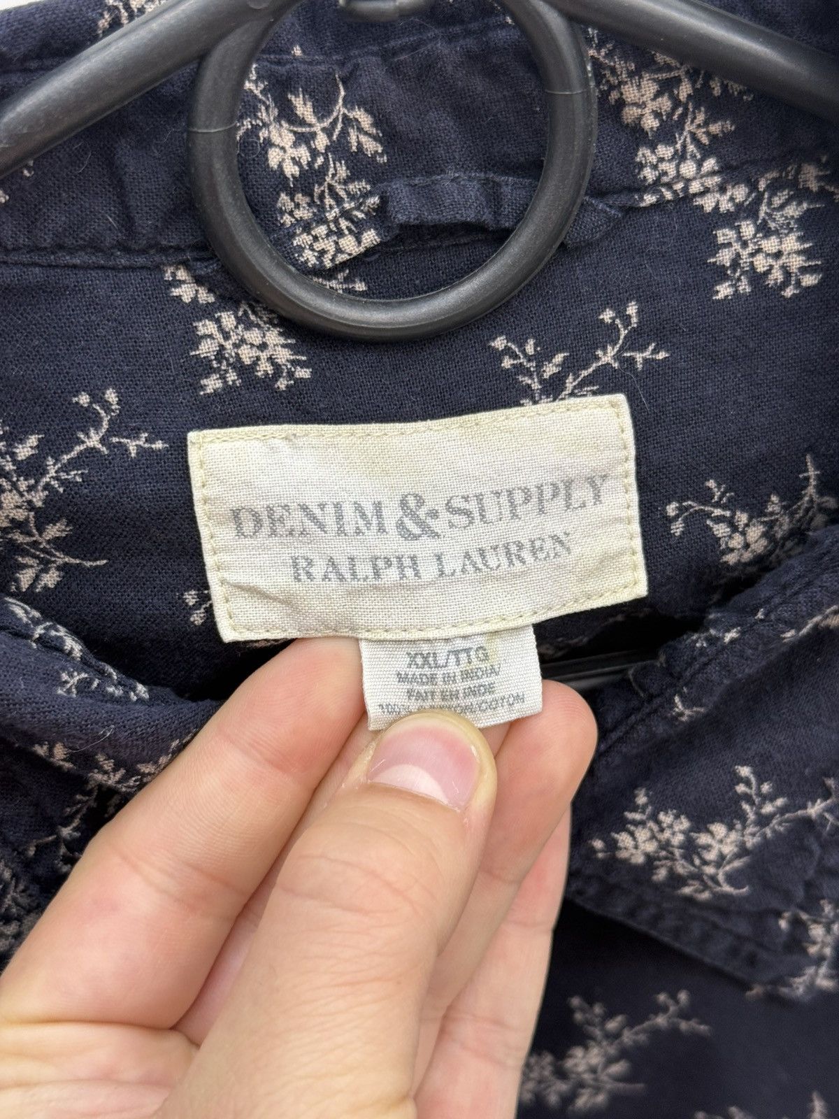 Denim & Supply Ralph Lauren Denim & Supply Ralph Lauren Floral Printed Pocket Shirt Size US XXL / EU 58 / 5 - 3 Thumbnail