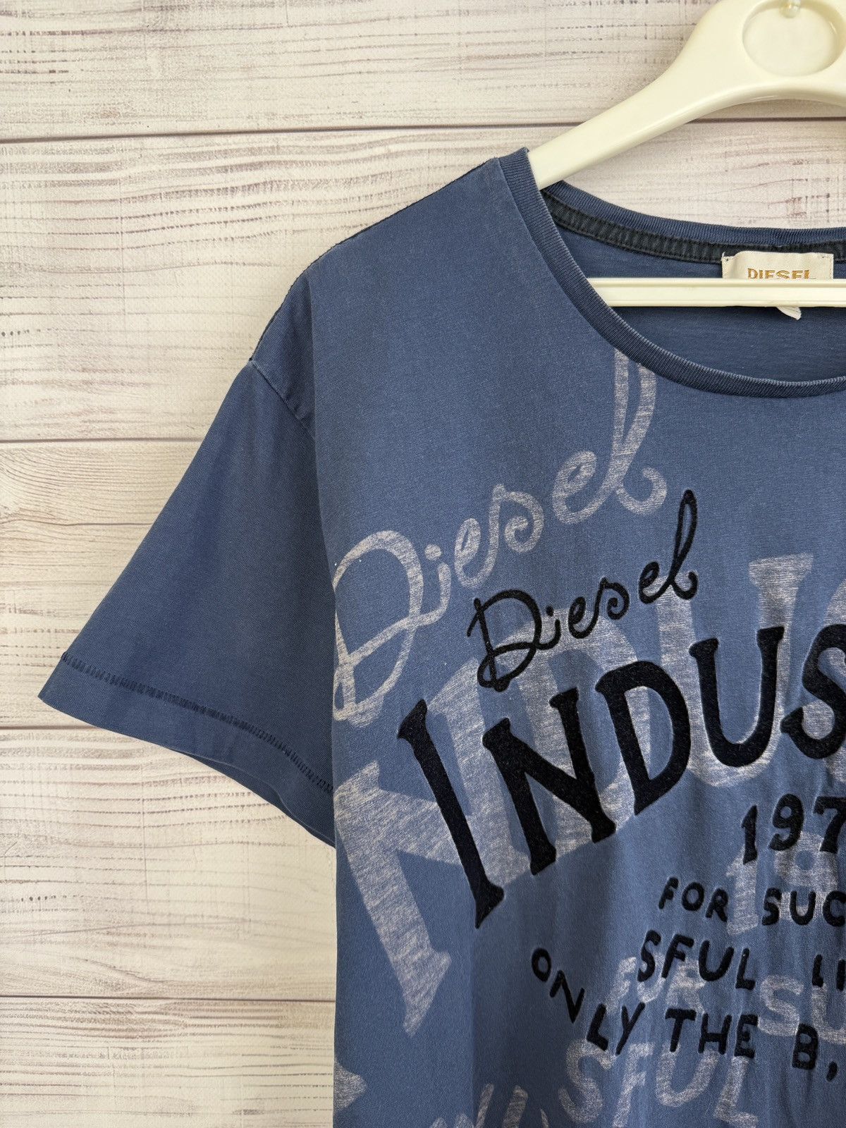 Diesel Y2K Vintage Diesel Tee Shirt Archive Hype Size US XXL / EU 58 / 5 - 3 Thumbnail