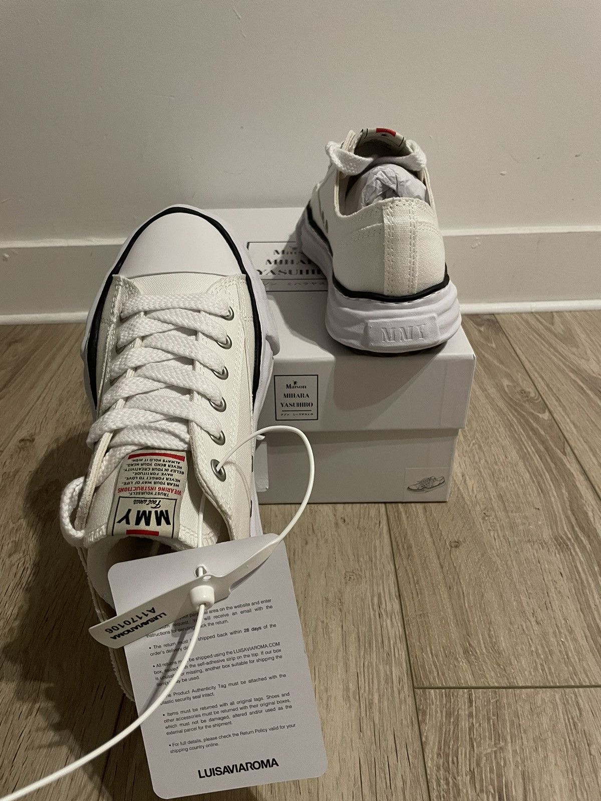 Maison MIHARA YASUHIRO Maison Mihara Yasuhiro Yashuiro Peterson Og Sole Canvas Size US 10 / EU 43 - 4 Thumbnail