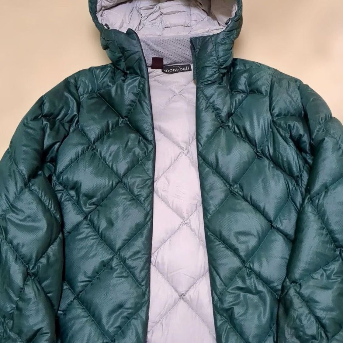Montbell Montbell Light Alpine Down Parka Jacket M Green Women's Casual Winter Zip Up Used Regular Size Size M / US 6-8 / IT 42-44 - 3 Thumbnail
