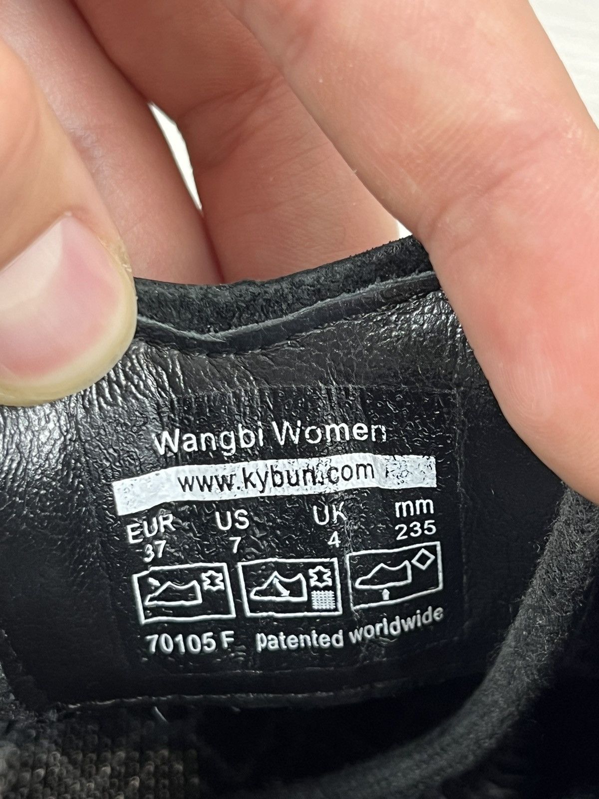 Kybun Kybun Wangbi Women’s Black Leather Sneakers Shoes Y2K Size US 7 / IT 37 - 11 Thumbnail