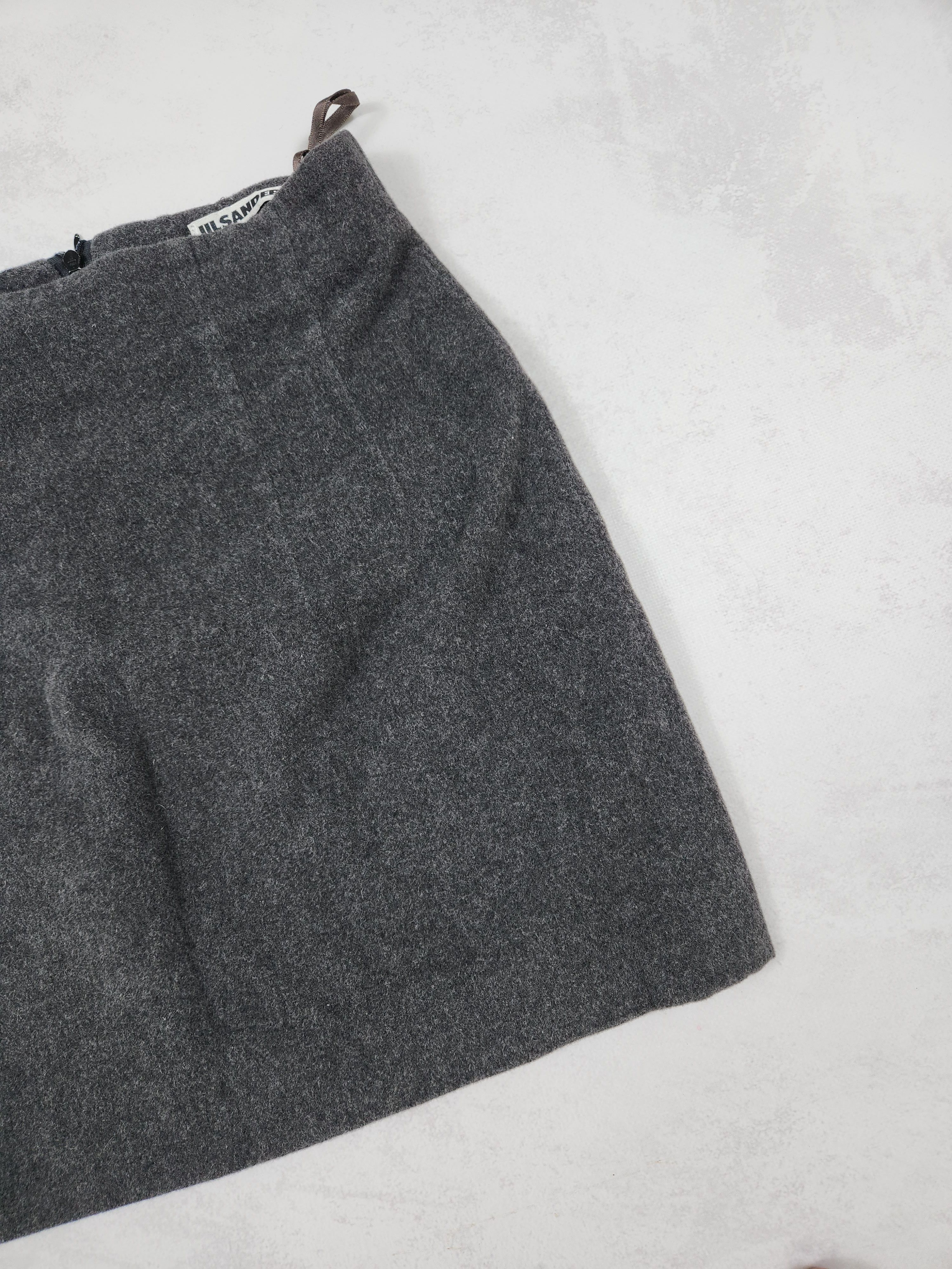 Jil Sander Vintage Jil Sander + wool Skirt Size 25" / US 0 / IT 36 - 3 Thumbnail