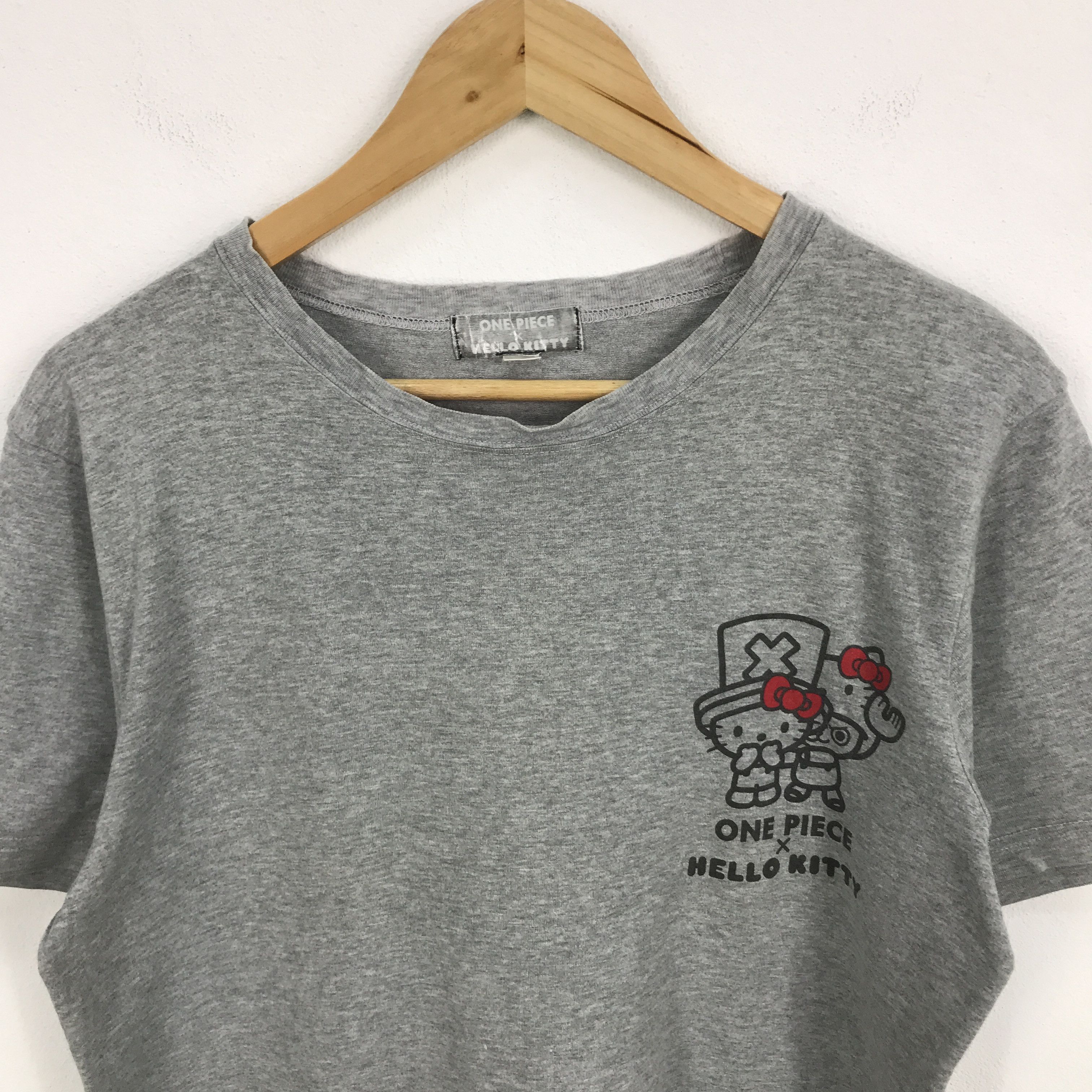 Cartoon Network × Japanese Brand × One Piece one piece x hello kitty Cartoon anime Japan tshirt Size US M / EU 48-50 / 2 - 3 Thumbnail