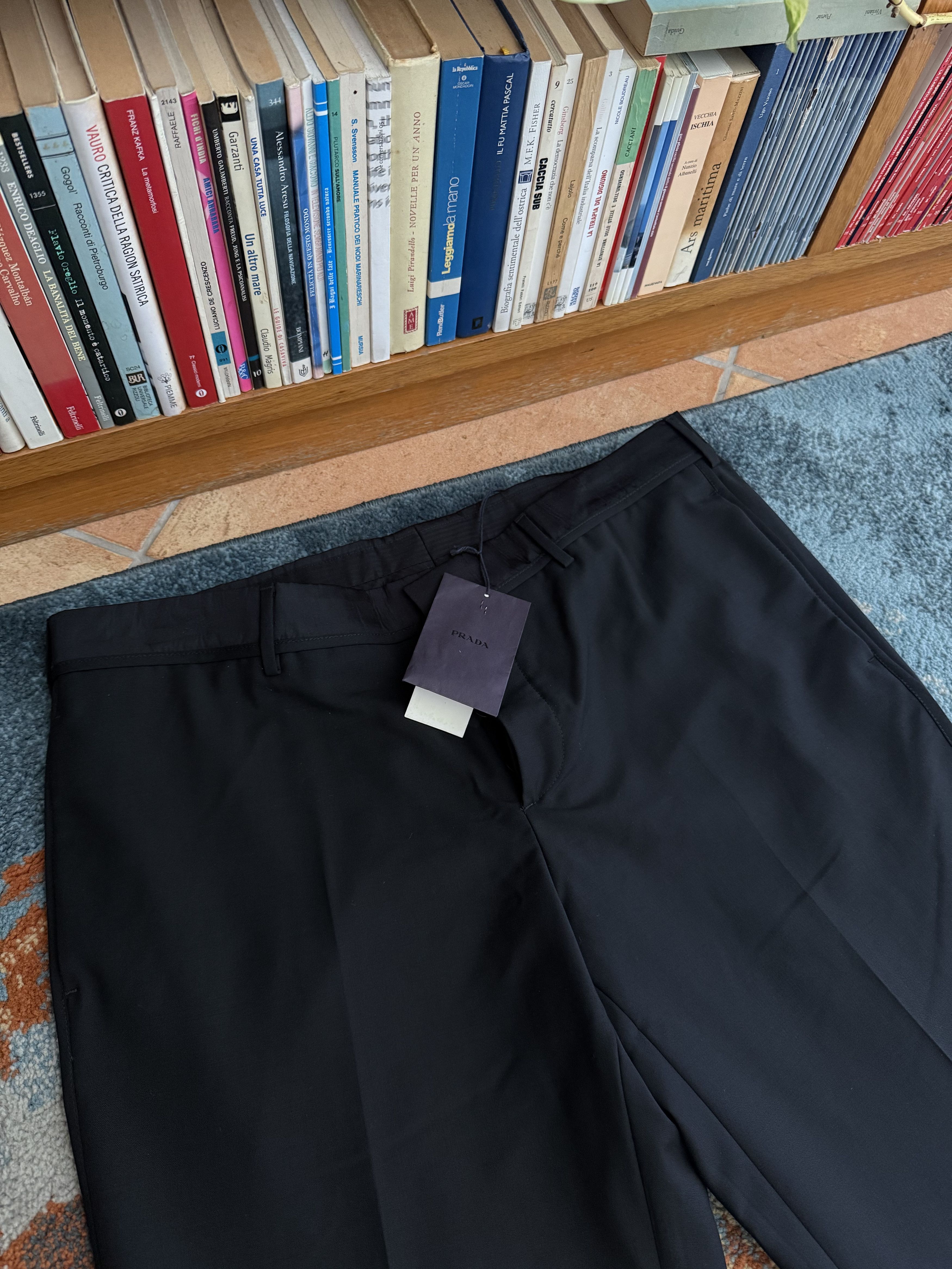 Prada Prada Black Pants Size US 38 / EU 54 - 2 Thumbnail