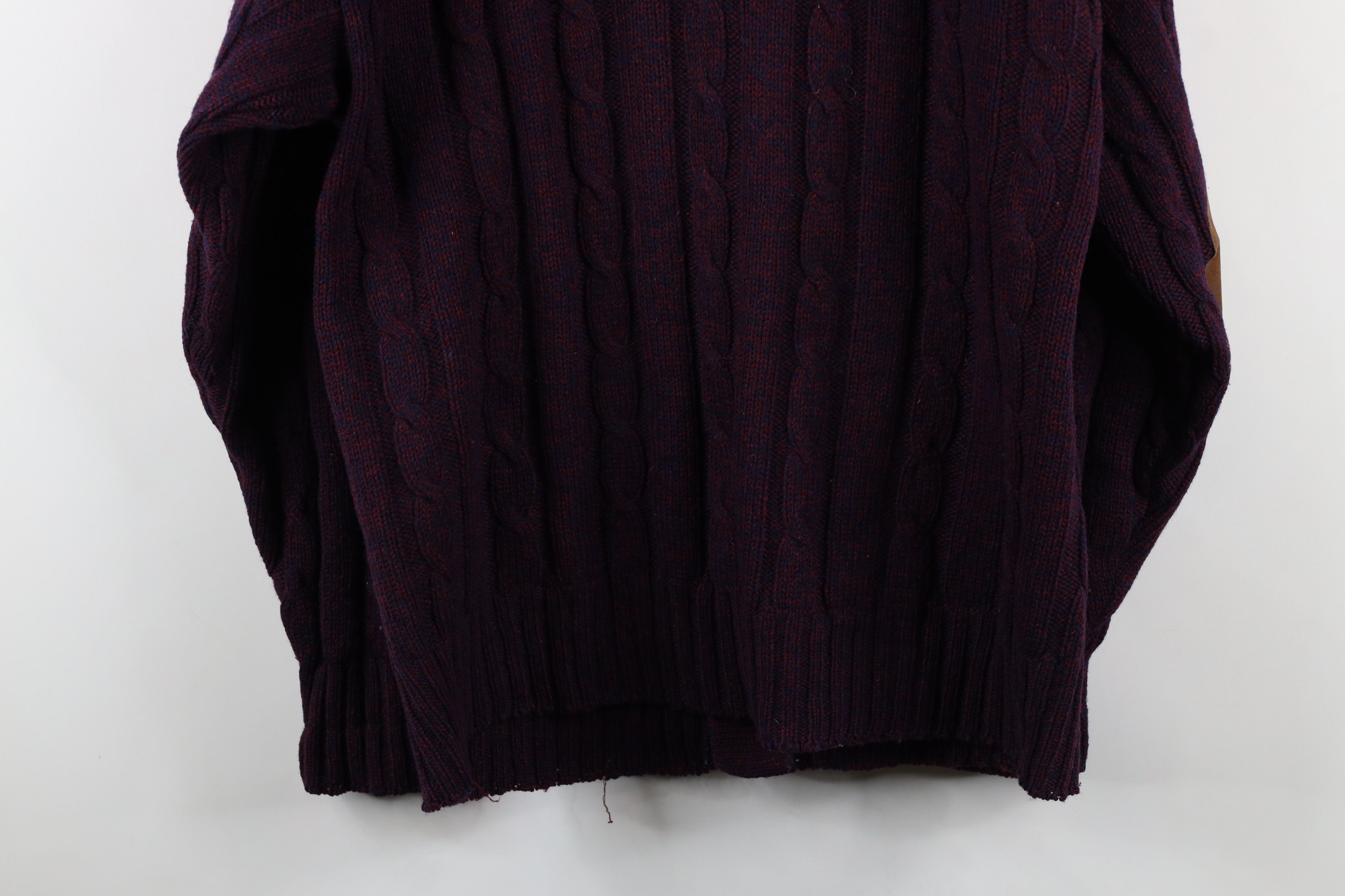 Eddie Bauer × Vintage Vintage 90s Eddie Bauer Knit Shawl Cardigan Sweater USA Size US L / EU 52-54 / 3 - 12 Thumbnail